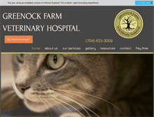 Tablet Screenshot of greenockfarm.com